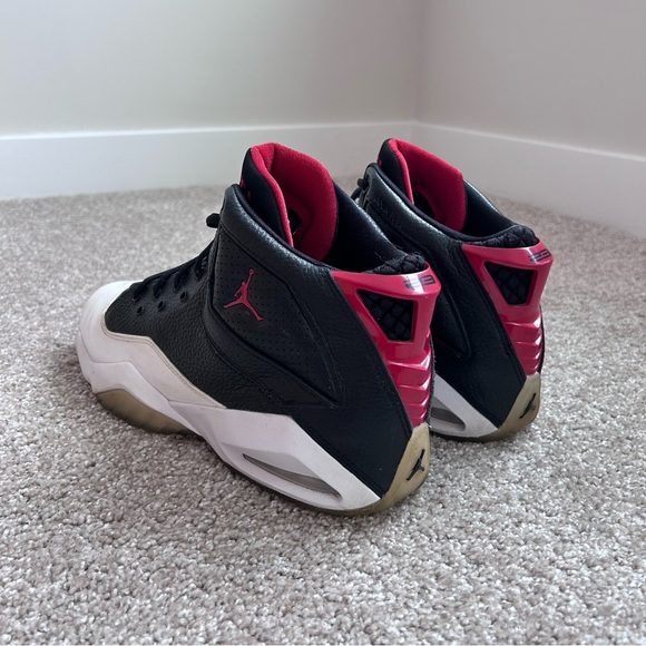 Jordan Spiz'ike Black Gym Red White 315317-016 Men's Size 12 Sneakers - Picture 3 of 12